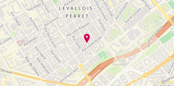 Plan de Comptoir National de l'Or, 14 Rue Gabriel Péri, 92300 Levallois-Perret