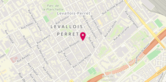Plan de Bijouterie Delhaye, 47 Rue du Président Wilson, 92300 Levallois-Perret