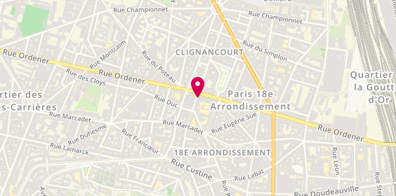Plan de Mauboussin Sa, 28 Rue Hermel, 75018 Paris