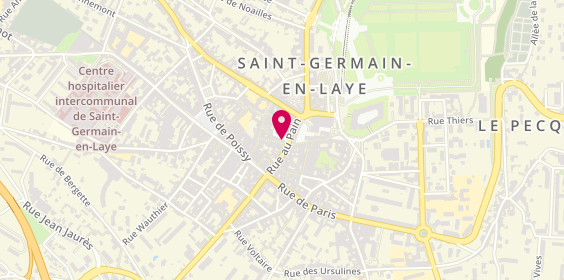 Plan de Tresorix, 2 Rue Collignon, 78100 Saint-Germain-en-Laye