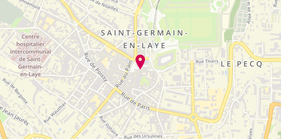 Plan de Oradena, 13 Rue de la Salle, 78100 Saint-Germain-en-Laye