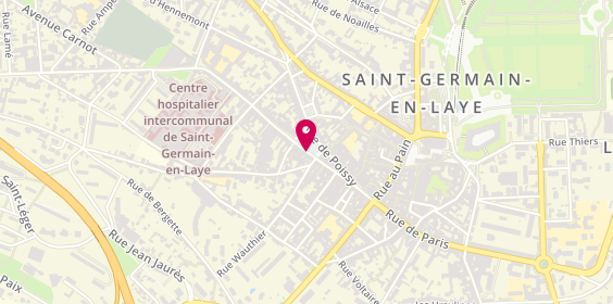 Plan de Bouldoires Bijoutiers, 39 Rue de Pologne, 78100 Saint-Germain-en-Laye