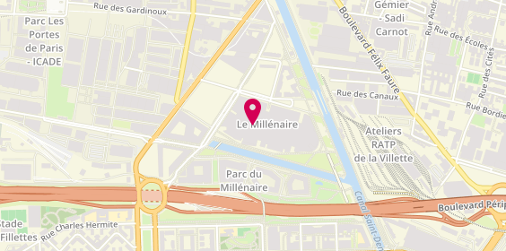 Plan de Histoire d'Or, Centre Commercial le Millenaire
Chemin Latéral au Canal, 93300 Aubervilliers