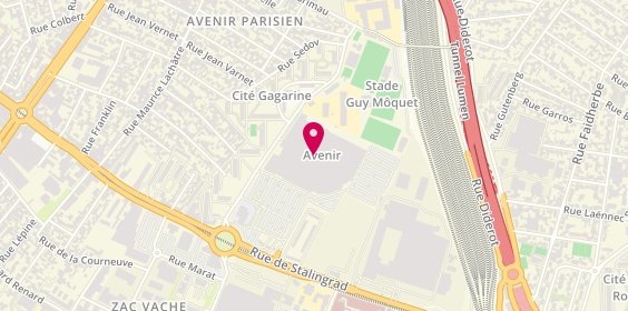 Plan de Marc Orian, 60 Rue Saint-Stenay Centre Commercial Carrefour Drancy Avenir, 93700 Drancy