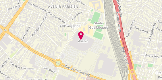 Plan de Histoire d'Or, Centre Commercial Carrefour Avenir
60 Rue Saint-Stenay, 93700 Drancy