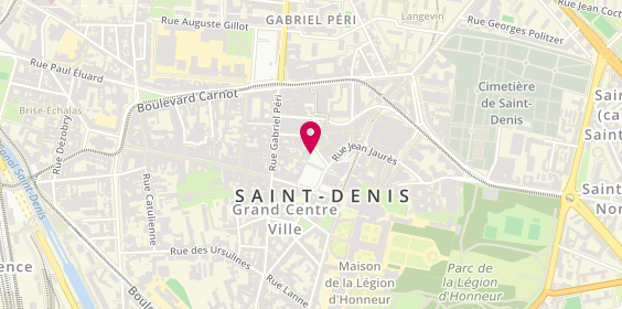 Plan de Bijouterie de la Basilique, 13 place Jean Jaurès, 93200 Saint-Denis