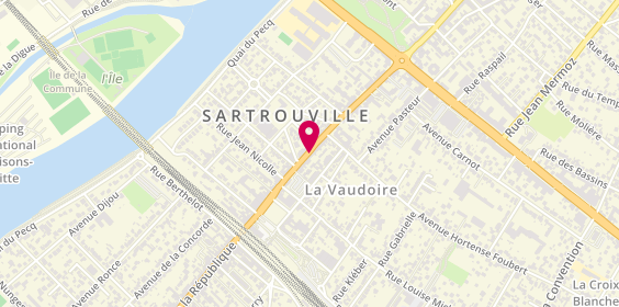 Plan de Caray, 53 avenue Jean Jaurès, 78500 Sartrouville