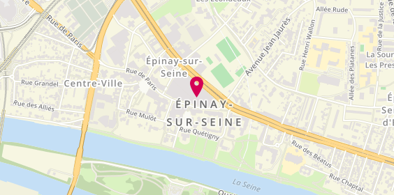 Plan de Histoire d'Or, 5 Avenue de Lattre de Tassigny Centre Commercial l'Ilo - Epinay, 93800 Épinay-sur-Seine