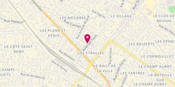 Plan de Bijouterie Joaillerie Vendôme, 23 Bis avenue Foch, 95240 Cormeilles-en-Parisis