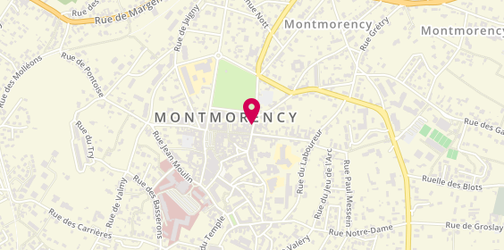 Plan de O M A X Money, 13 Rue Saint Jacques, 95160 Montmorency