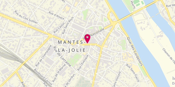 Plan de Cléor, 18 Rue Gambetta, 78200 Mantes-la-Jolie