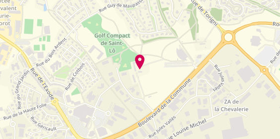 Plan de Bijouterie le Bec, Centre Commercial Bois Jugan, 50000 Saint-Lô