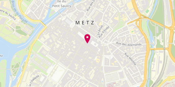 Plan de Arezzo, Centre Commercial 
Pl. Saint-Jacques Niveau 1, 57000 Metz