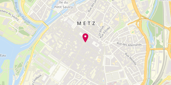 Plan de Claire's Metz St-Jacques, 11 Bis Place du Forum, 57000 Metz