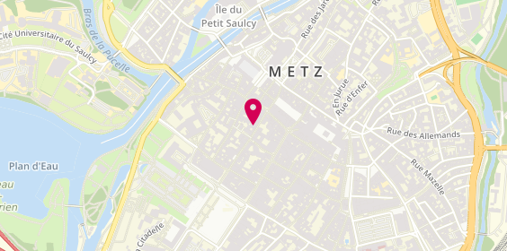 Plan de Bijouterie MATY - Metz, 7 Rue des Clercs, 57000 Metz