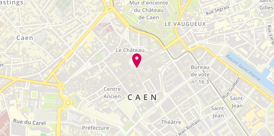 Plan de Histoire d'Or, 81 Rue Saint-Pierre, 14000 Caen