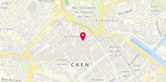 Plan de Agatha, 42 Rue Saint-Pierre, 14000 Caen