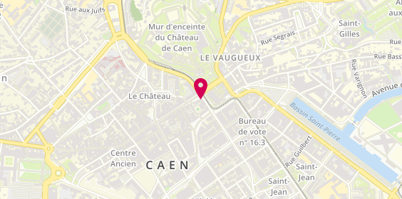 Plan de Bijouterie Jy Grandin, 1 Rue Saint-Pierre, 14000 Caen