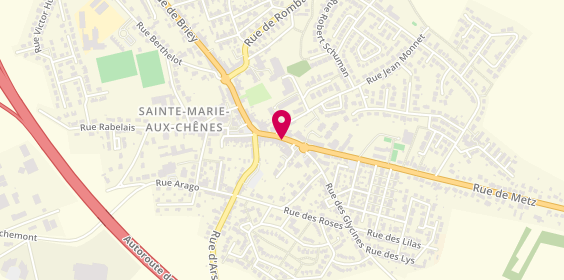 Plan de Orenza, 17 avenue Gambetta, 57255 Sainte-Marie-aux-Chênes