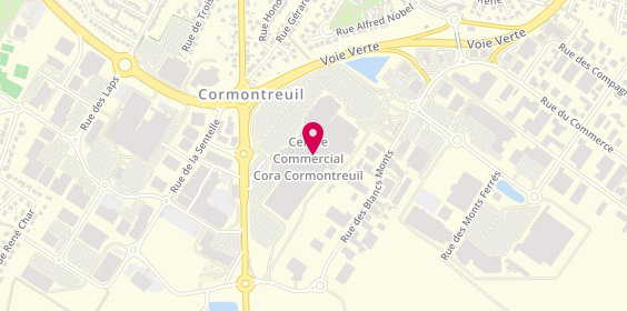 Plan de Trésor, Centre Commercial Cora
Route de Louvois, 51350 Cormontreuil