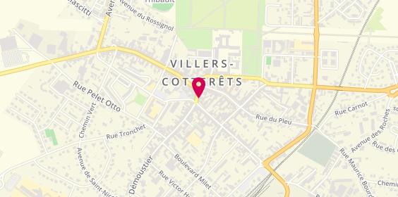 Plan de FEUILLATRE, 13 Rue de Verdun, 02600 Villers-Cotterêts