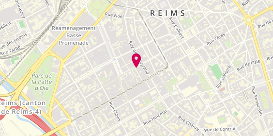 Plan de Bijouterie MATY Reims, 9 Rue Condorcet, 51100 Reims