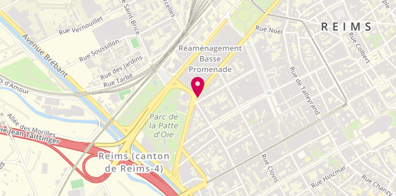 Plan de Reims Or - Achat Or et Diamant, 49 Boulevard du Général Leclerc, 51100 Reims