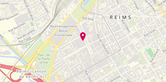 Plan de Tempka, 53 place Drouet d'Erlon, 51100 Reims
