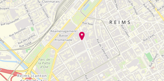 Plan de Trésor, Espace d'Erlon
69 place Drouet d'Erlon, 51100 Reims