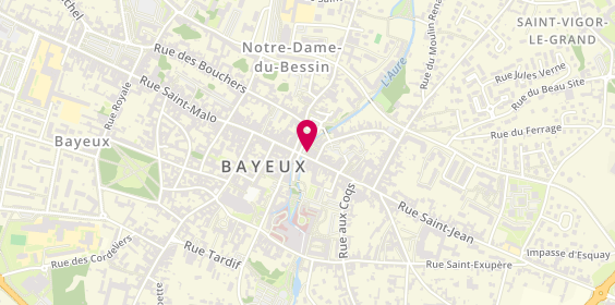 Plan de Bijouterie le Bec, 5 Rue Saint-Jean, 14400 Bayeux