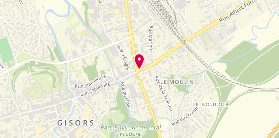 Plan de Atelier Bga, 23 Rue du Faubourg Cappeville, 27140 Gisors