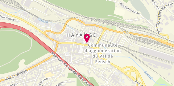 Plan de Bijouterie Song Sy Phan, 20 Rue du Maréchal Foch, 57700 Hayange