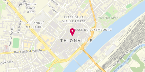 Plan de GIRARD François, 12 Rue des 2 Places, 57100 Thionville