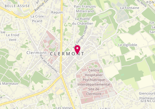Plan de Les Nouveaux Bijoutiers, 82 Rue de la République, 60600 Clermont