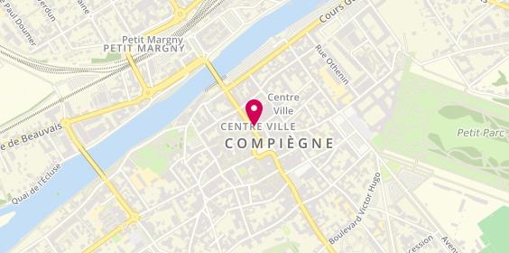 Plan de Guilde des Orfèvres, 35 Rue Solférino, 60200 Compiègne