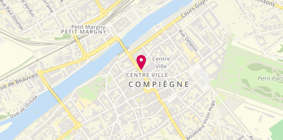 Plan de Cercle Vendome, 27 Rue Solférino, 60200 Compiègne