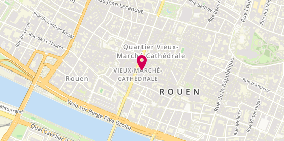 Plan de Millaud, 103 Rue du Gros Horloge, 76000 Rouen
