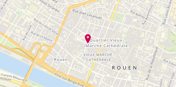 Plan de Louis Pion, 162 Rue du Gros Horloge, 76000 Rouen