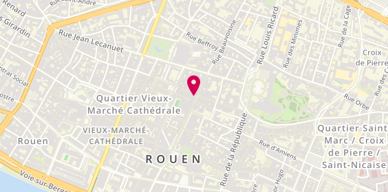 Plan de Laure & Albane, 5 Rue Ganterie, 76000 Rouen