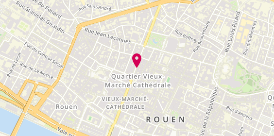 Plan de Bijoutier Inédit Joaillier Créateur, 70 Rue Jeanne d'Arc, 76000 Rouen