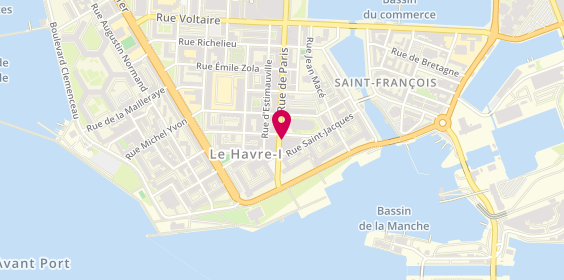 Plan de Les Bidules de Luzelle, 42 Rue de Paris, 76600 Le Havre