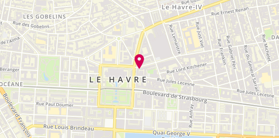 Plan de LMP - OR, Achat & Vente - Les Métaux Précieux - le Havre - Expertise Bijoux, 8 Rue Albert André Huet, 76600 Le Havre