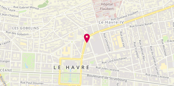 Plan de Bijouterie Lepage, 28 Avenue René Coty, 76600 Le Havre
