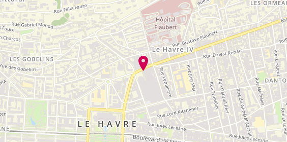 Plan de Bijouterie LEPAGE, 34 avenue René Coty, 76600 Le Havre