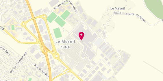 Plan de Marc Orian, Centre Commercial du Mesnil Roux Centre Commercial Carrefour, 76360 Barentin