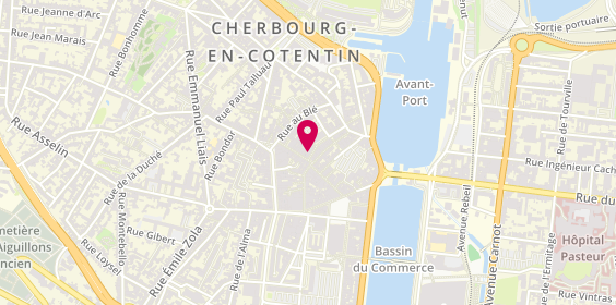 Plan de Styl'Heure, 5 Rue Grande Rue, 50100 Cherbourg-en-Cotentin