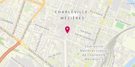 Plan de Claire's Accessories, 11 Rue Pierre Bérégovoy, 08000 Charleville-Mézières