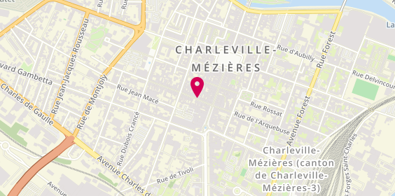 Plan de Montre Ta Montre, 14 Rue Bourbon, 08000 Charleville-Mézières
