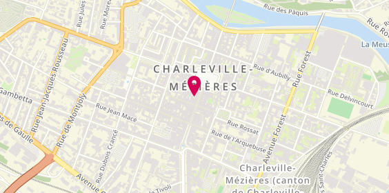 Plan de La Boutique de Mayone, 18 Rue de la République, 08000 Charleville-Mézières