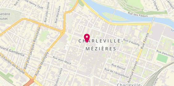 Plan de Moglia, 5 Rue du Théatre, 08000 Charleville-Mézières